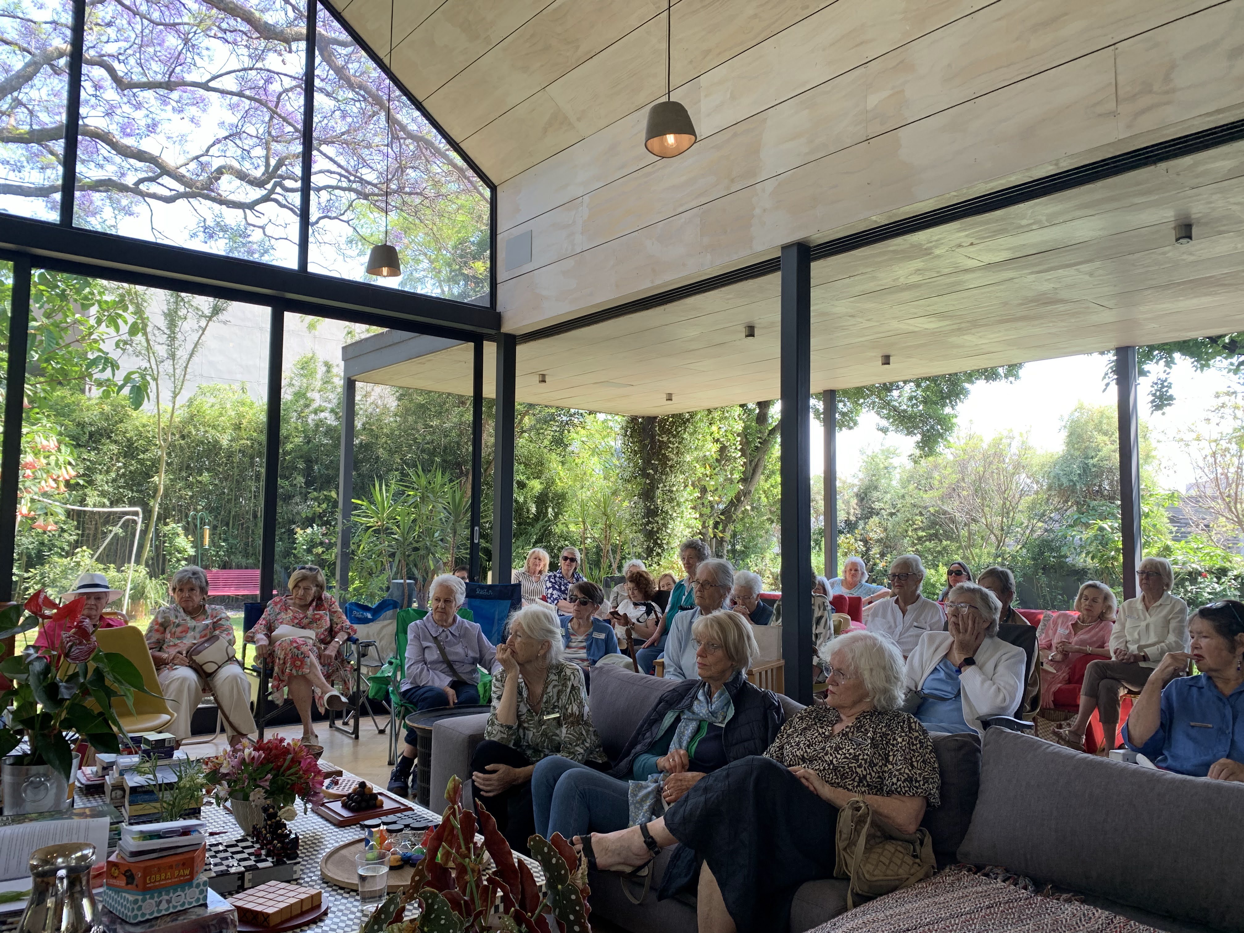 Country Garden Club gathering